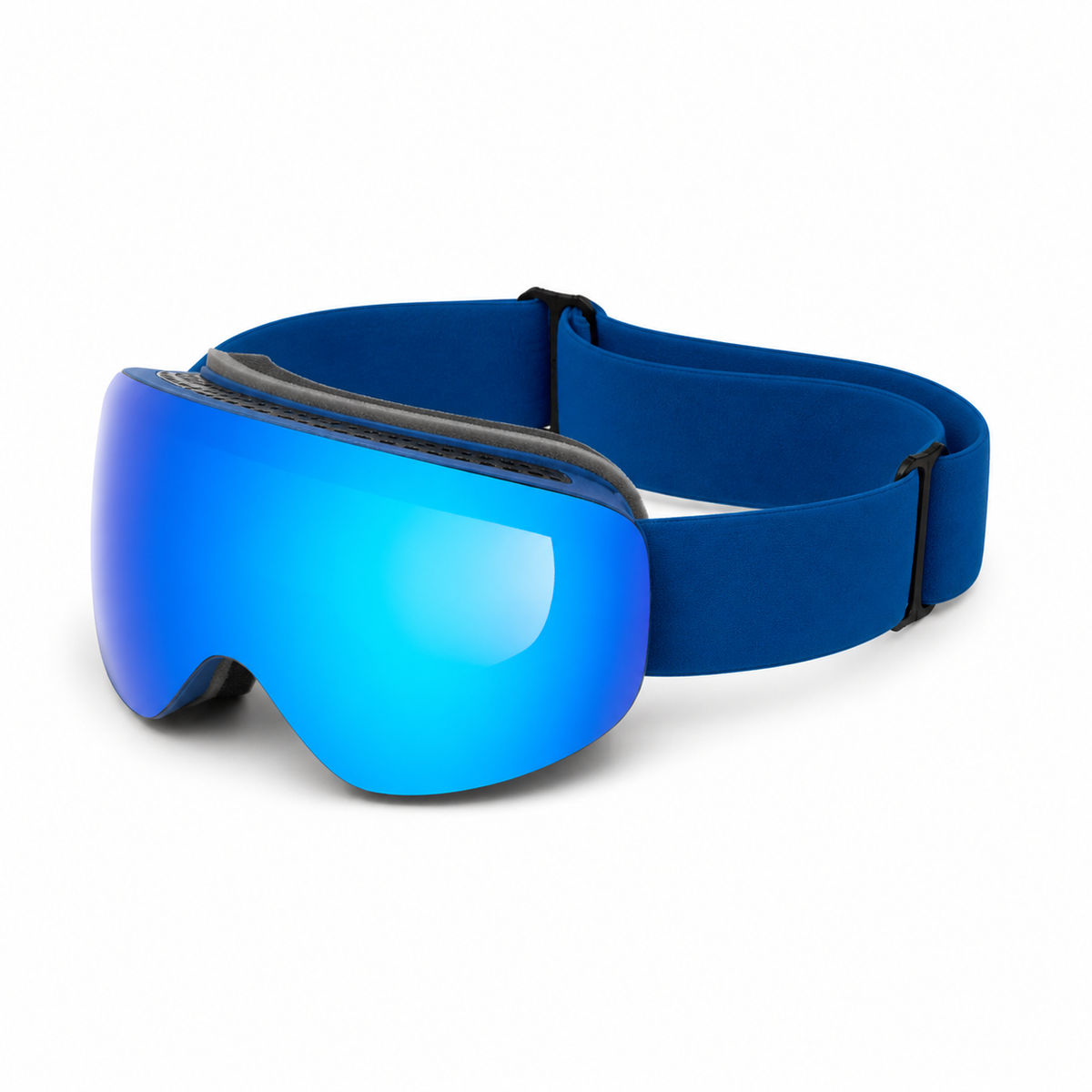 ARTIKA Marine Blue Mirrored UV400 Anti-Fog Ski Goggles 1