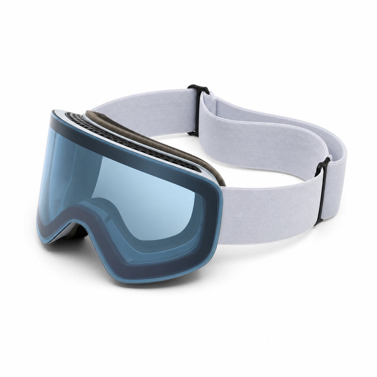 ARTIKA Silver Mirrored UV400 Anti-Fog Ski Goggles 1