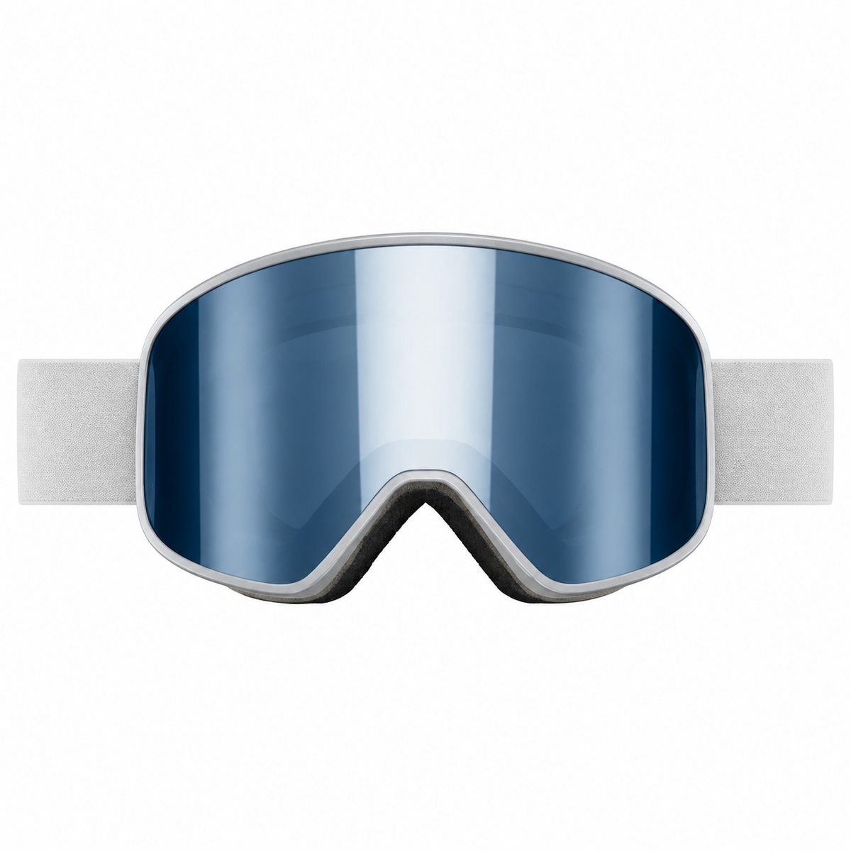 ARTIKA Silver Mirrored UV400 Anti-Fog Ski Goggles 2