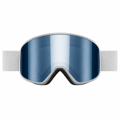 ARTIKA Silver Mirrored UV400 Anti-Fog Ski Goggles 2
