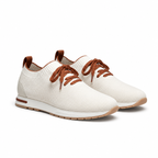 Men's Knit Sock-Fit Lace-Up Sneakers with Rubber Sole 1