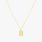 Initial Letter Pendant Necklace, A–Z, 45 cm
