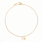 Initial & Pearl Necklace