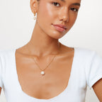 Freshwater Pearl Cluster Pendant Necklace