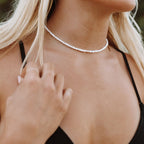 Mini Freshwater Pearl Choker, 36–42 cm