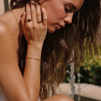 Black Enamel Star Signet Ring — Eclipse