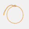 Pebble Link Bracelet, 2 mm, Stainless Steel