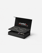 Men’s Permanent Couple Bracelet Set, 2 Pieces, Silver-Plated