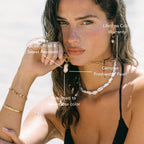 Freshwater Pearl Link Necklace, 45 cm — Portofino
