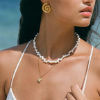 Irregular Freshwater Pearl Choker, 36–41 cm — Sunseeker