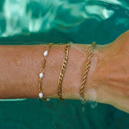 Rope Chain Bracelet, 3 mm, 16–20 cm — Calvi