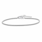 Silver Stainless Steel Chain Bracelet Collection 16