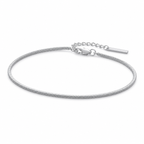 Silver Stainless Steel Chain Bracelet Collection 13