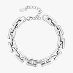 Chunky Link Chain Bracelet, 8.5 mm, Steel