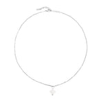 Mother-of-Pearl Quatrefoil Necklace — Positano