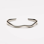 Wave Open Cuff Bracelet, 54 × 60 mm — Cala