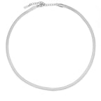 Herringbone Choker, 4 mm, 39–44 cm — Kauai