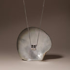 Triple Ring Zircon Necklace — Monte Carlo