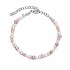 Pink Freshwater Pearl Anklet — Perla Rosa