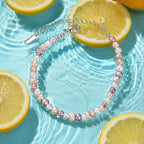 Pink Freshwater Pearl Bracelet — Perla Rosa