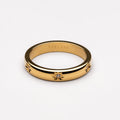 Starburst Zircon Band Ring, 3.4 mm