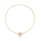Freshwater Pearl Toggle Necklace, 45 cm — La Isla