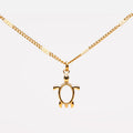 Mother of Pearl Turtle Necklace — Guardian
