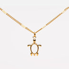 Mother of Pearl Turtle Necklace — Guardian