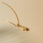 Whale Shark Pendant Necklace, 45–50 cm, Steel