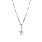 Whale Shark Pendant Necklace, 45–50 cm, Steel