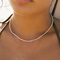 Tiny Freshwater Pearl Choker, 2.5–2.8 mm