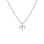 Zodiac Symbol Pendant Necklace, 10 mm