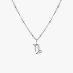 Zodiac Symbol Pendant Necklace, 10 mm