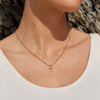 Zodiac Symbol Pendant Necklace, 10 mm